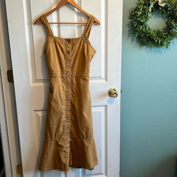 Oat dress size S.  Bow Back Flounce Dress - Picture 2 of 7